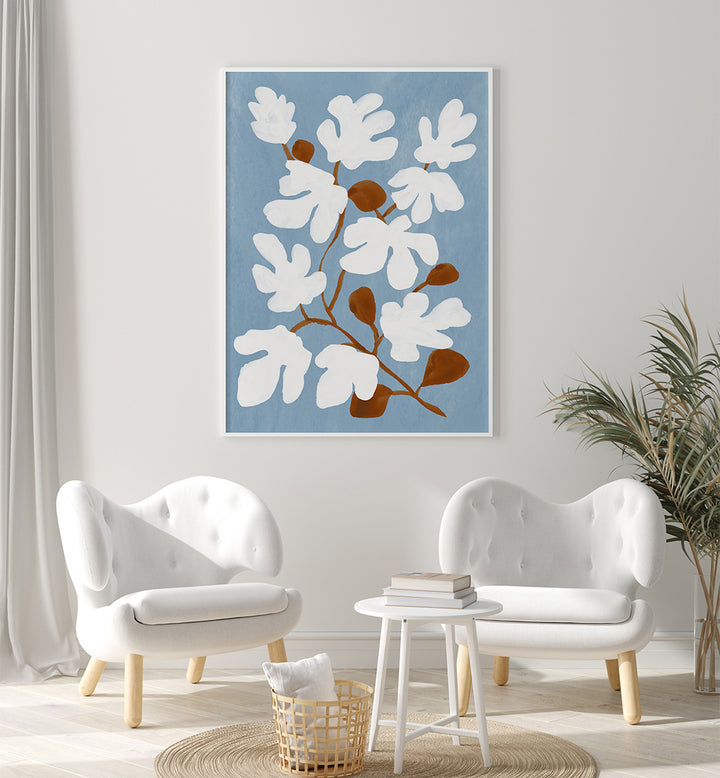 PLANTS I , FLORAL FLOWER PAINTINGS