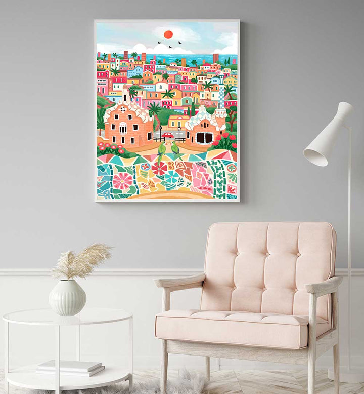 BARCELONA , TRAVEL POSTERS