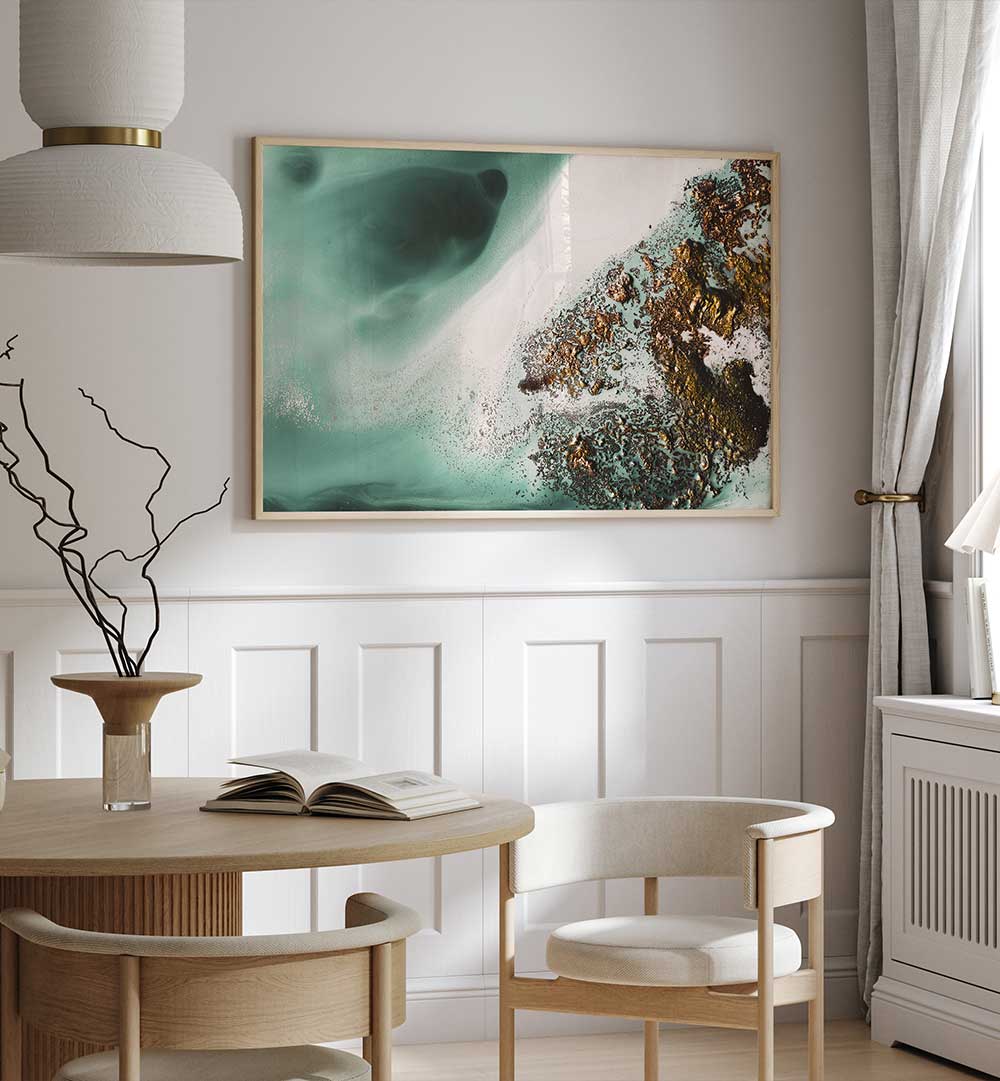 Brighten your space with COASTAL - ON THE ROCKS, ABSTRACT PAINTINGS, showcasing vibrant hues and stunning designs.