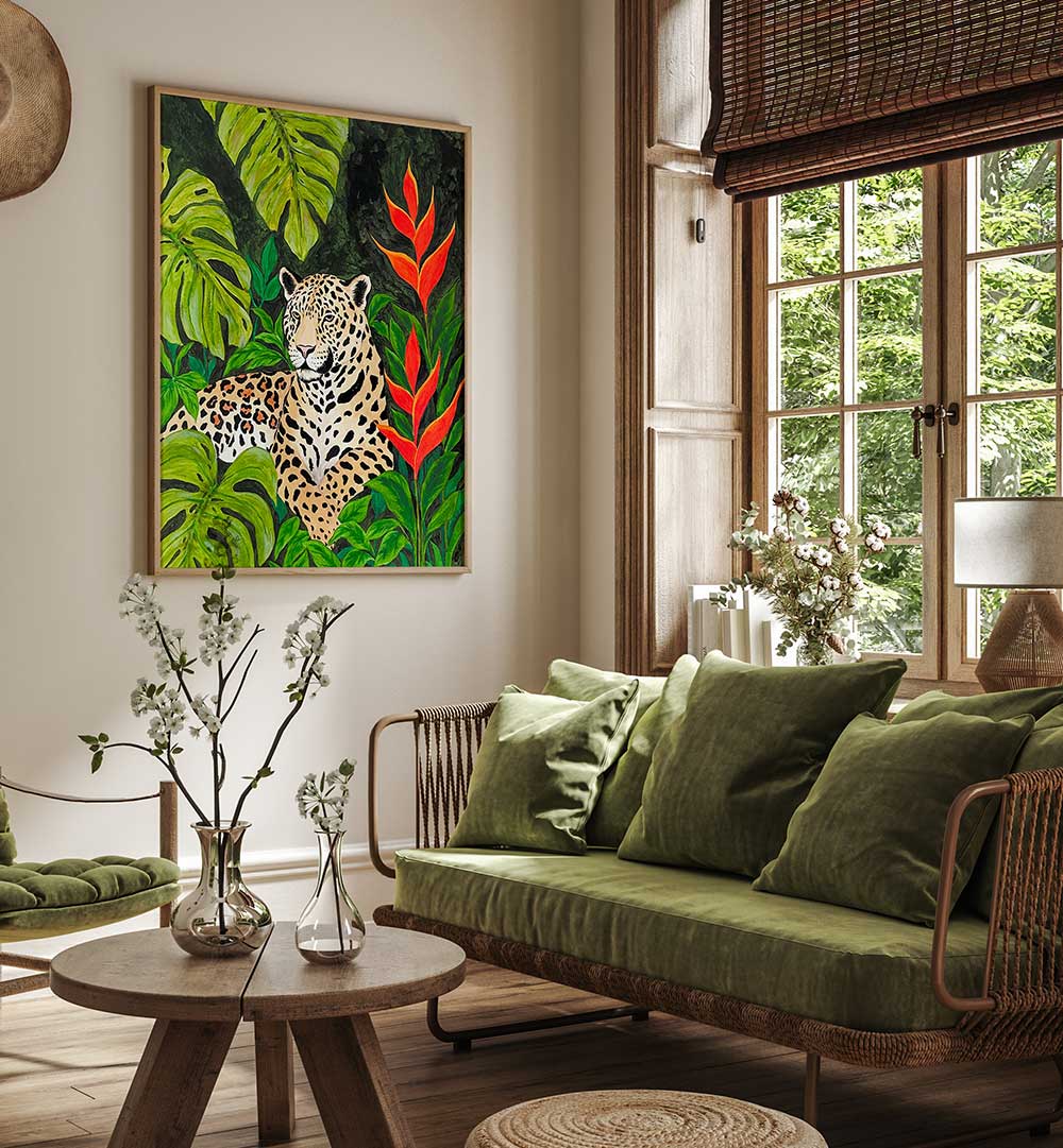 JUNGLE MAJESTY , ANIMAL PAINTINGS