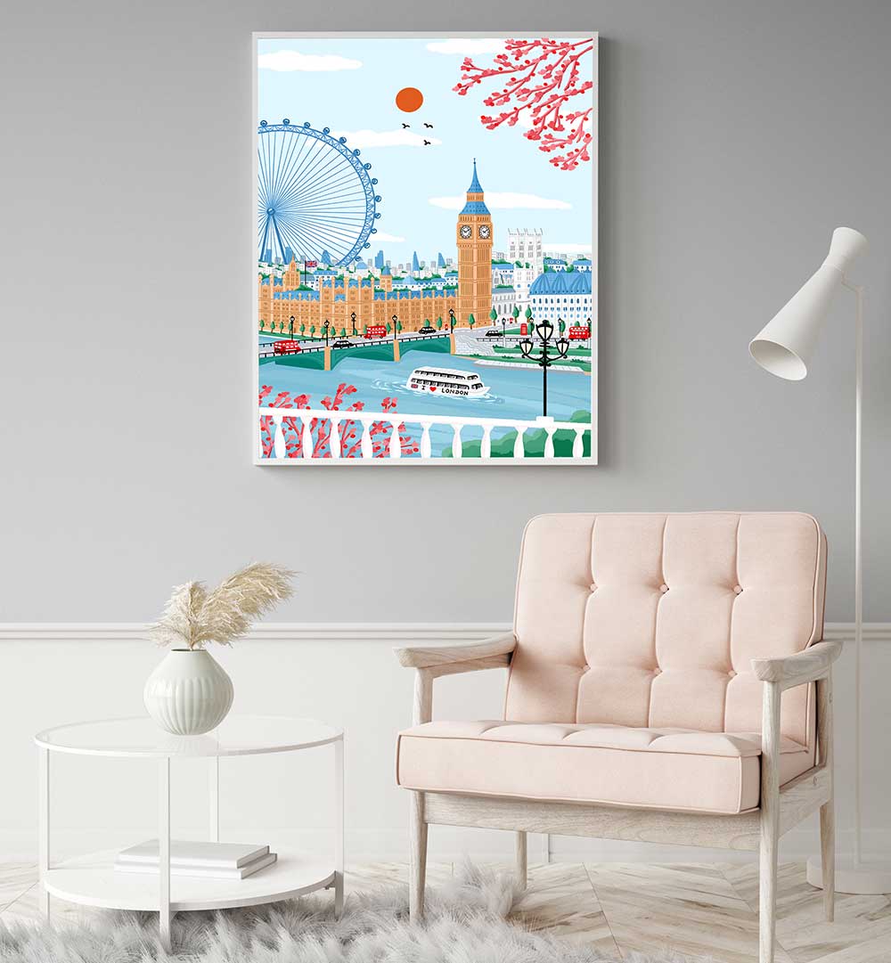 LONDON , TRAVEL POSTERS