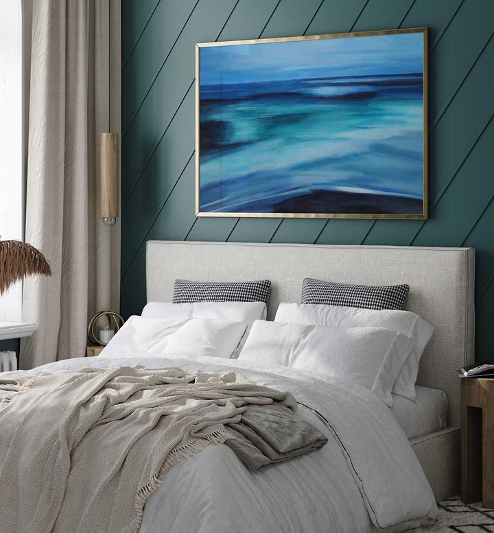 BLUES , ABSTRACT PAINTINGS