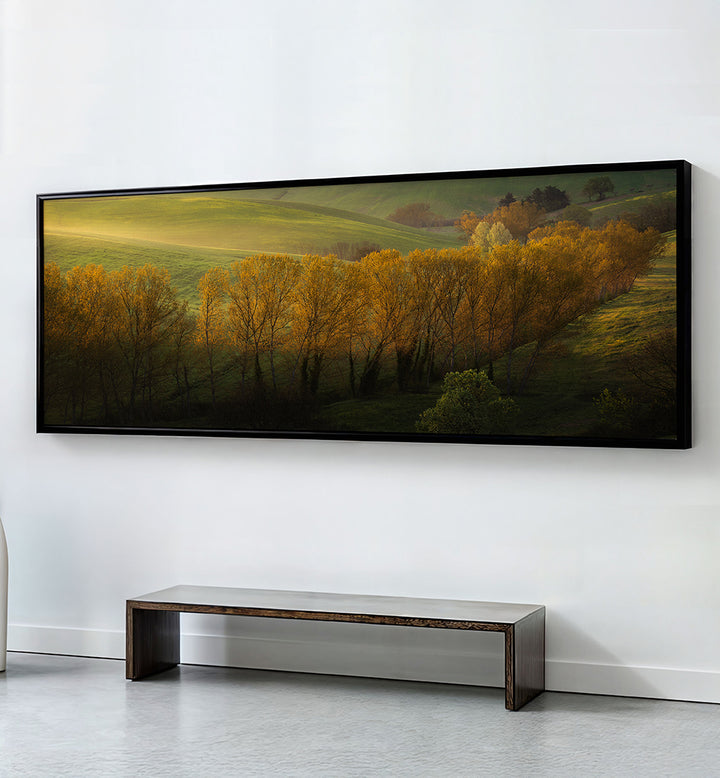 GOLDEN LINE , PANORAMIC ART