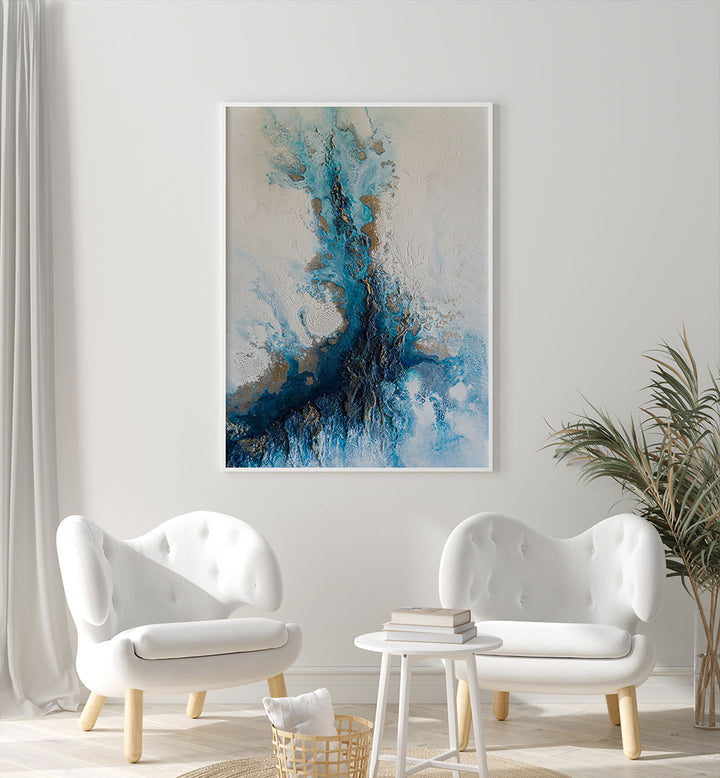Mesmerizing COASTAL RELEASE, ABSTRACT PAINTINGS enhance any space with vibrant coastal landscapes and serene colors.