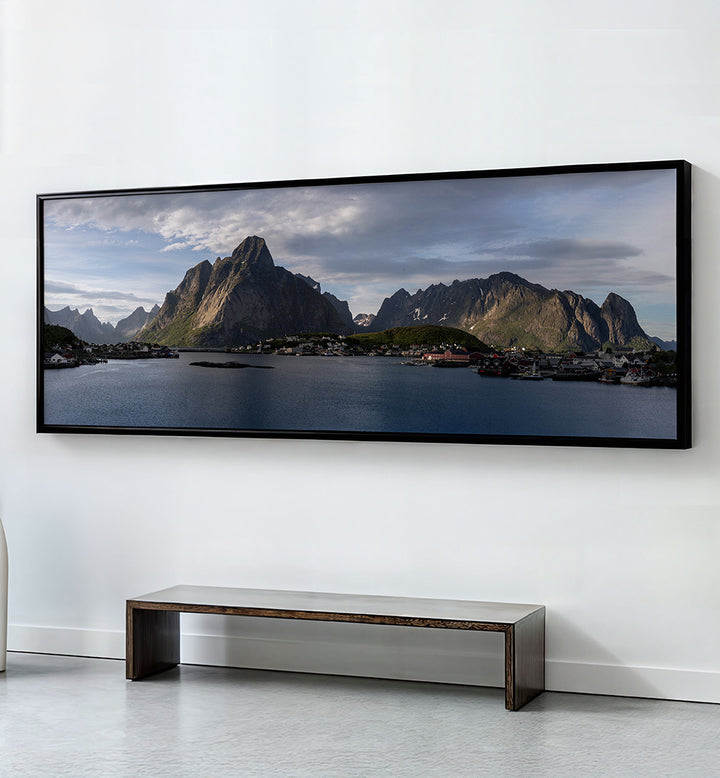 MAJESTIC MOUNTAIN VIEW , PANORAMIC ART