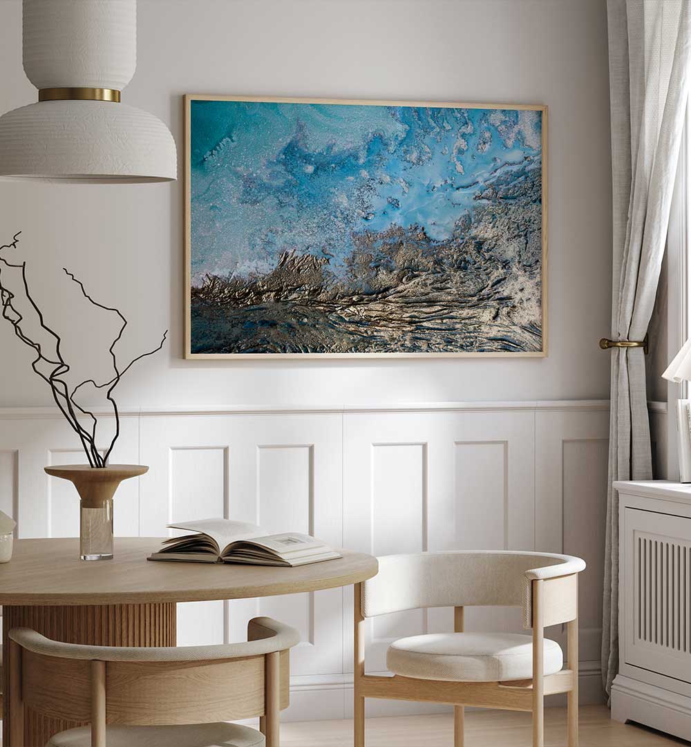 Transform your space with SEA OF REASON, ABSTRACT PAINTINGS, blending emotion and creativity in stunning decor.