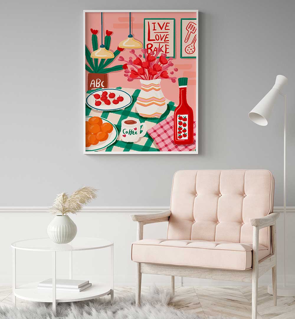 COZY KITCHEN VIBES , KITCHEN POSTERS