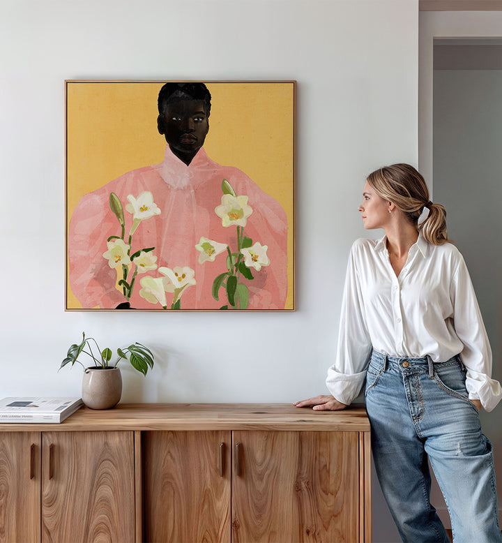 BLOSSOM SERENITY , PORTRAITS & FIGURATIVE ILLUSTRATIONS