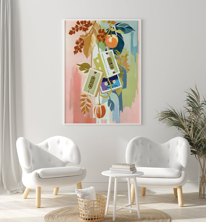 RETRO HARMONY BLOOMS , FASHION POSTERS
