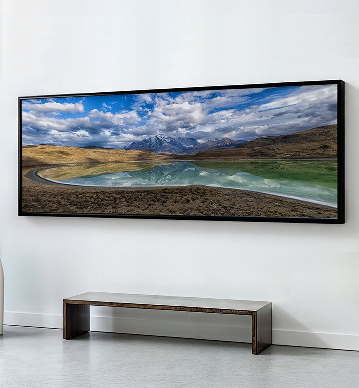 CRADLE OF REFLECTION , PANORAMIC ART