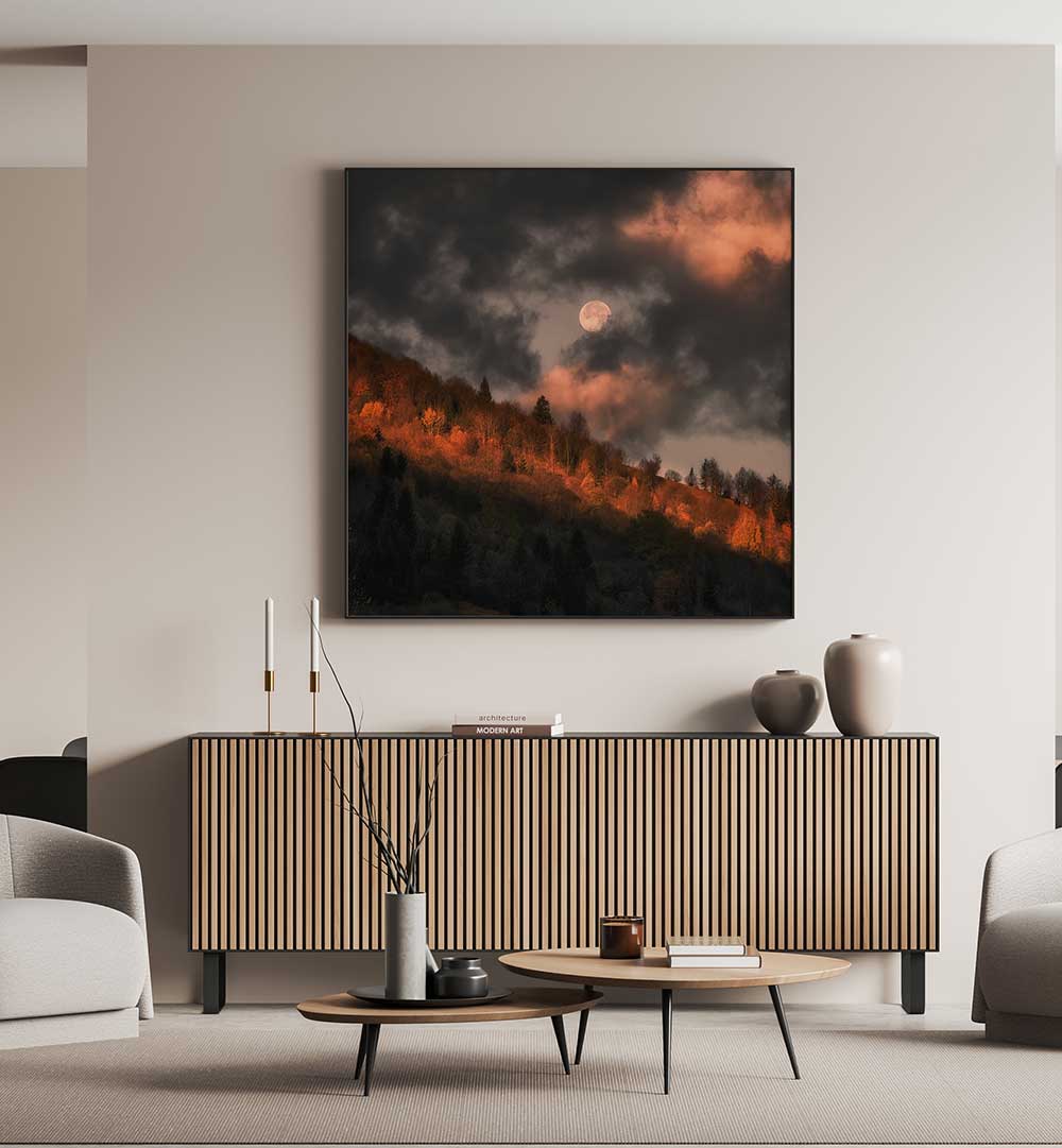 MOON DOESN'T WANT TO GO , LANDSCAPE PHOTOGRAPHY