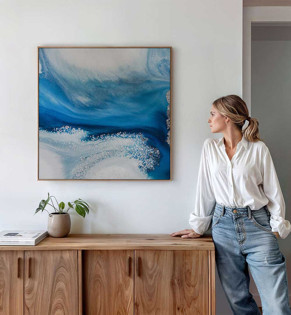 Elegant SHALLOW SEAS, ABSTRACT PAINTINGS enhance your space with vibrant colors and creativity, inspiring imagination.