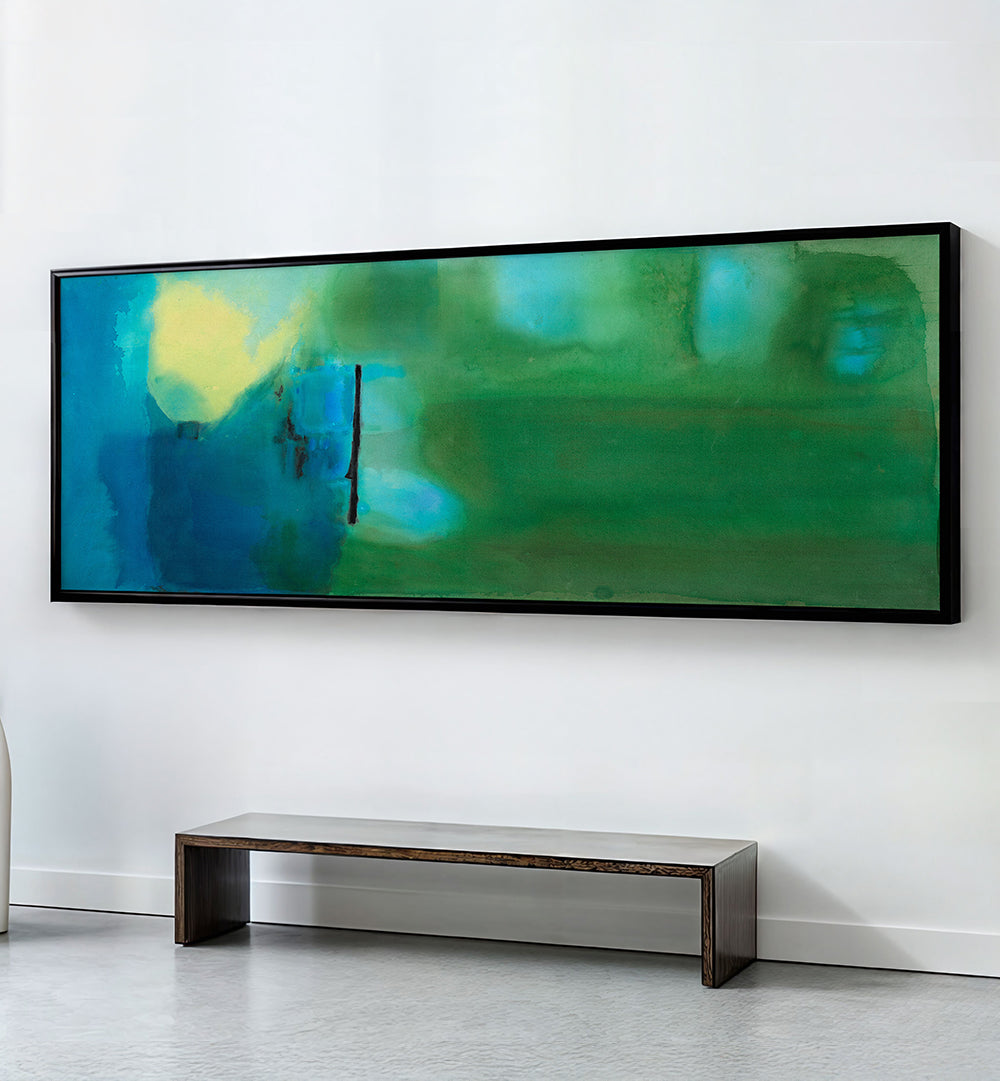 GROUNDED WITH GREEN , PANORAMIC ART
