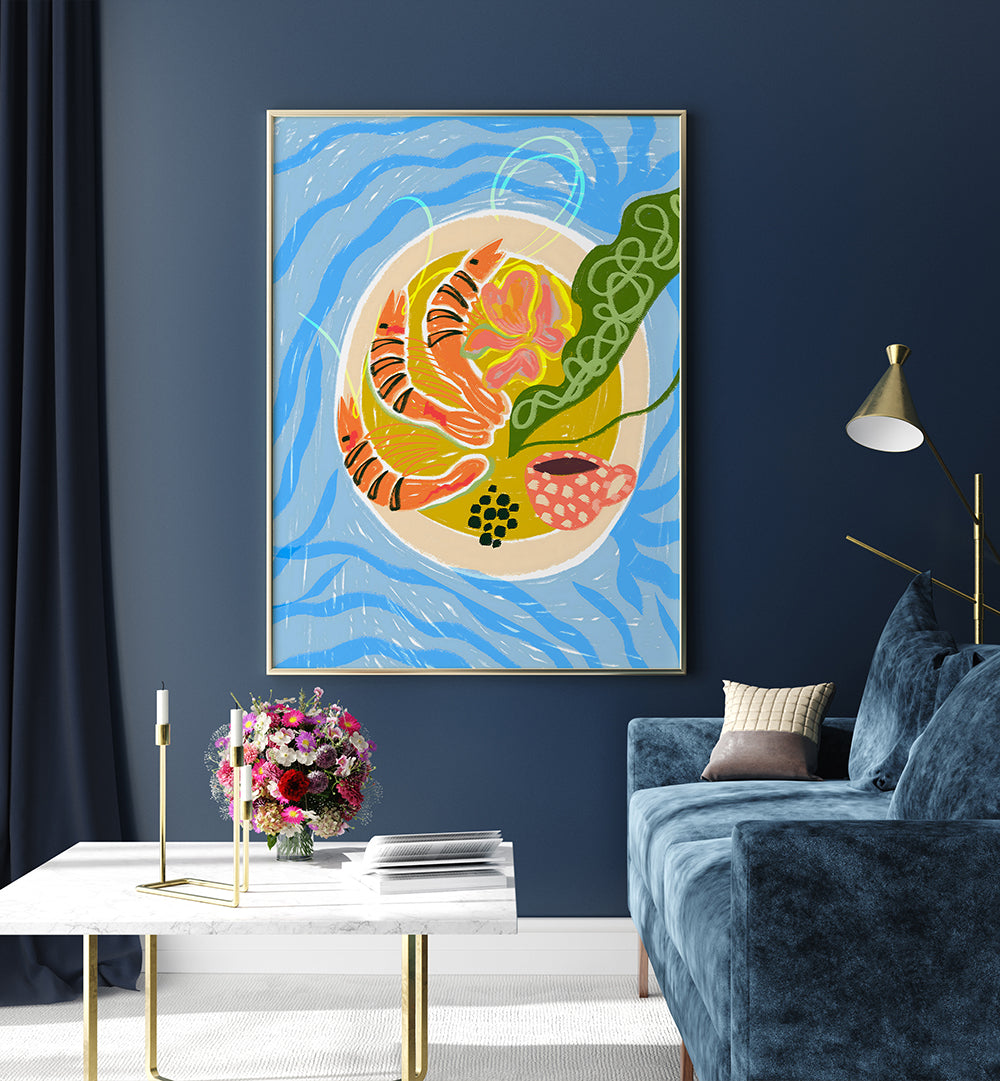 TIGER PRAWNS , BAR & CAFE ART