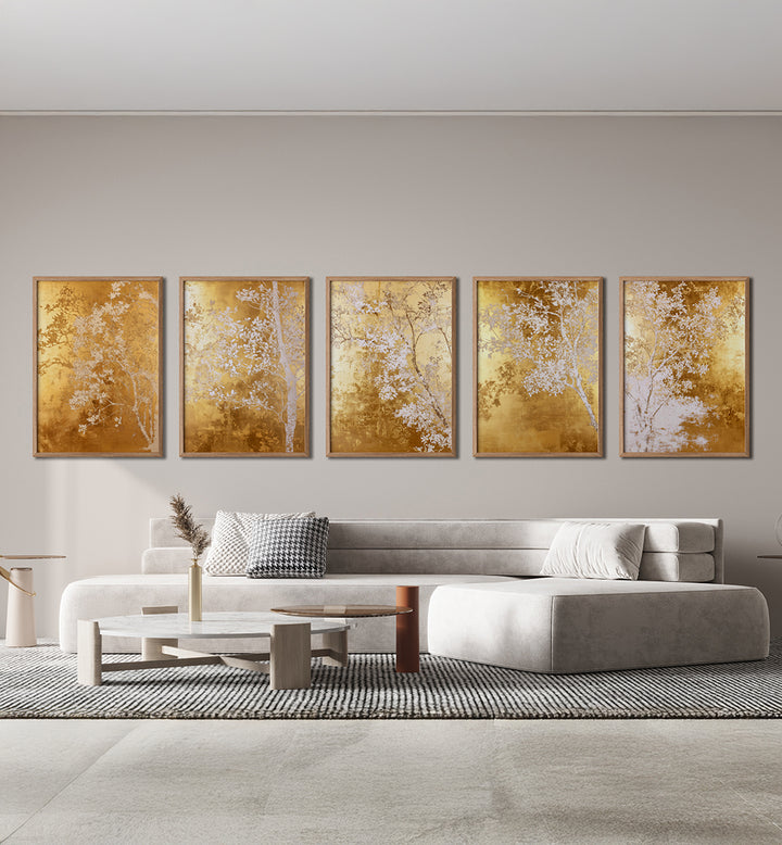 GOLDEN SERENITY GALLERY WALL , GALLERY WALLS & SETS