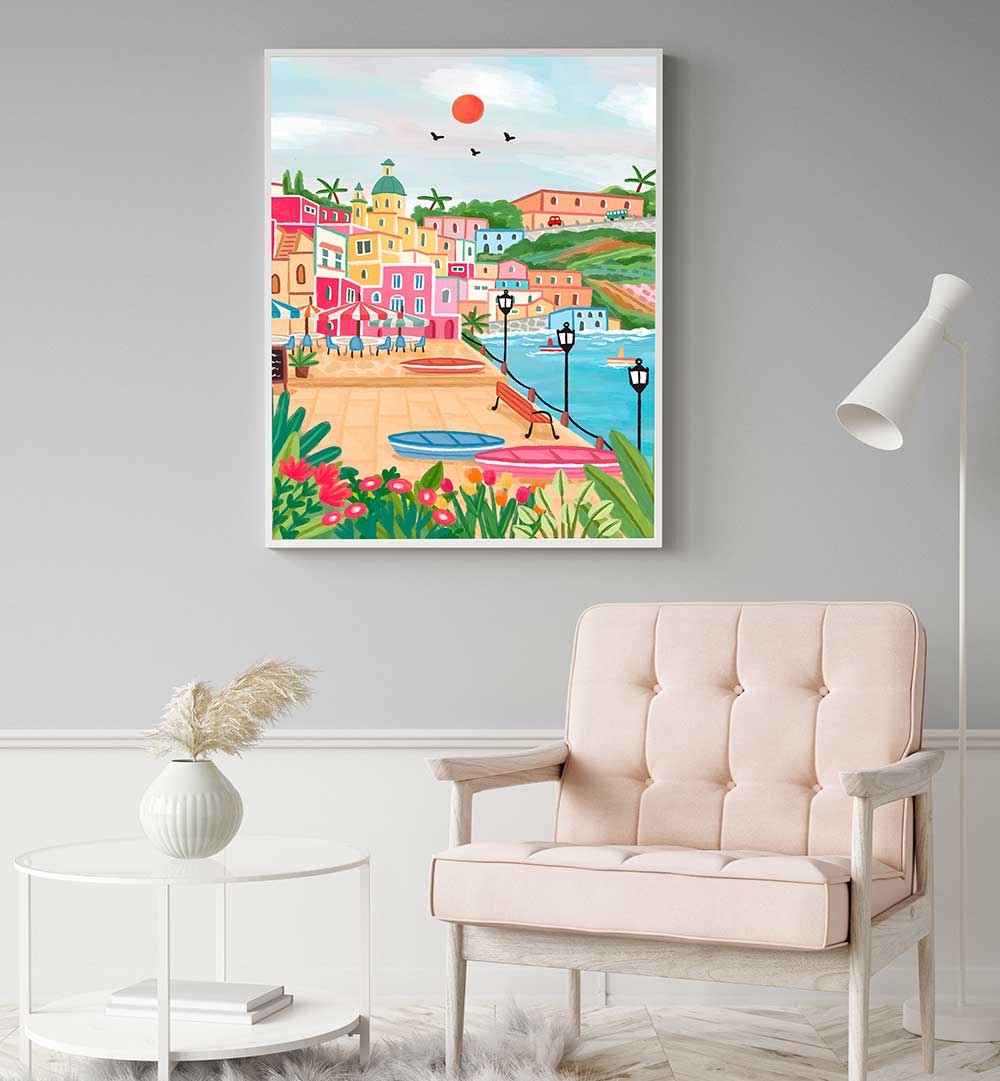 PROCIDA , TRAVEL POSTERS