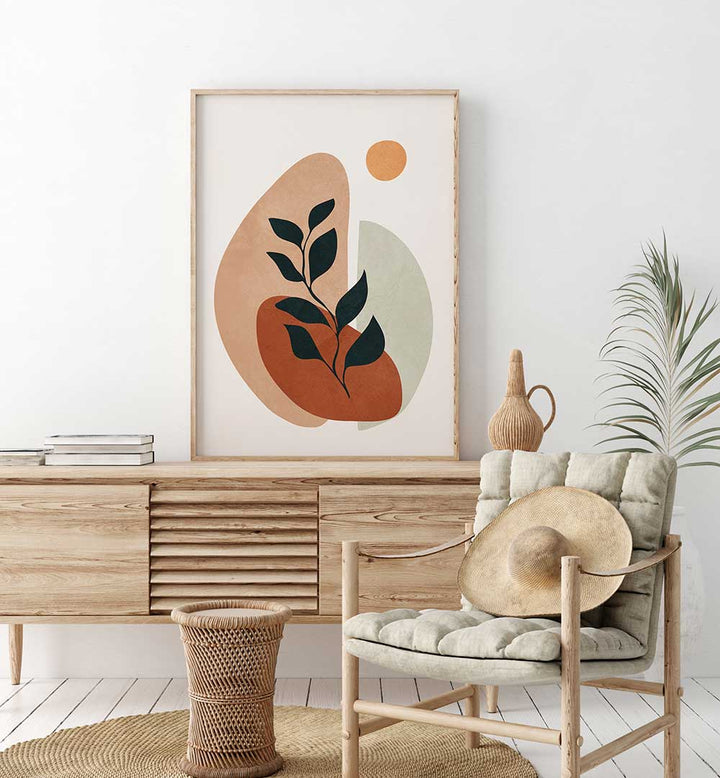 ABSTRACT GROWTH , BOHO ART PAINTINGS