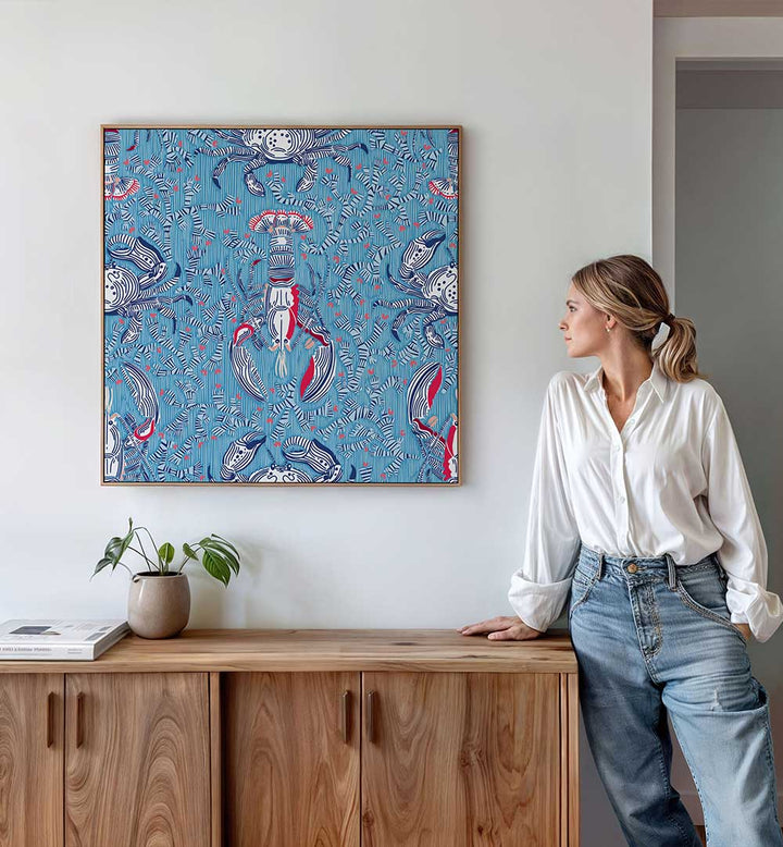 Stunning LOBSTER AND CRAB NOSTALGIA, BEACH PAINTINGS enhance coastal vibes in any home decor setting.