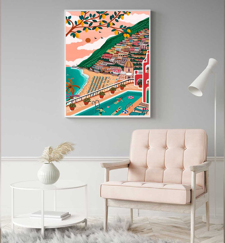 POSITANO , TRAVEL POSTERS