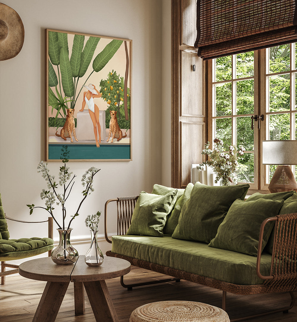 SUMMER IN THE WILD , FASHION POSTERS