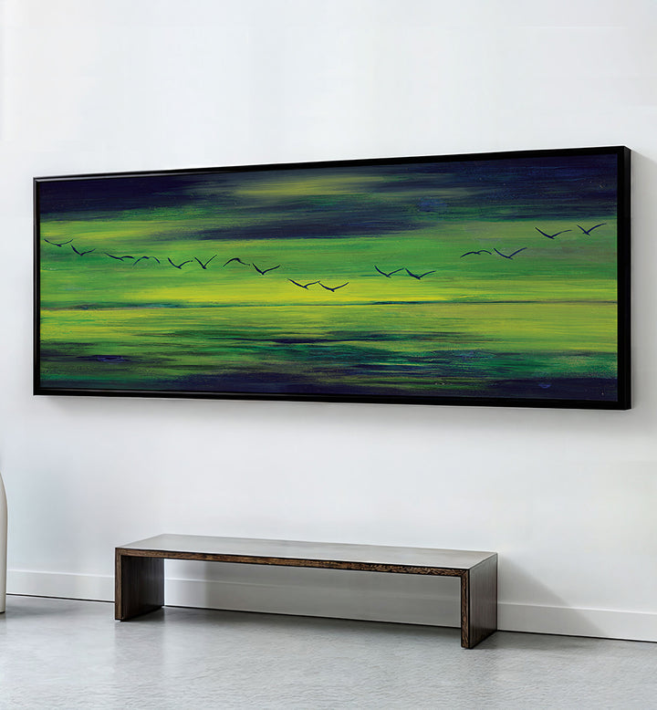 SPRING ARRIVAL , PANORAMIC ART