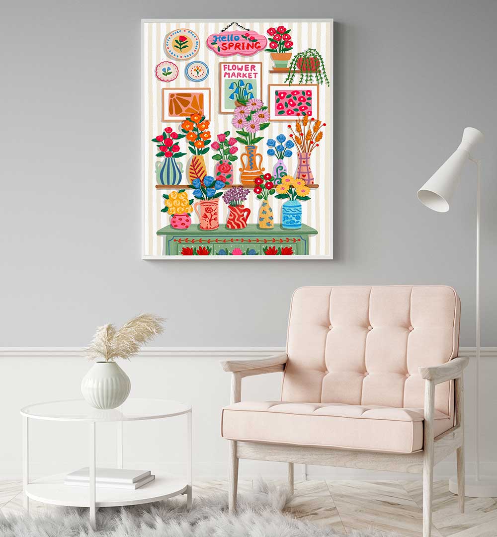 SPRING DECOR , FASHION POSTERS