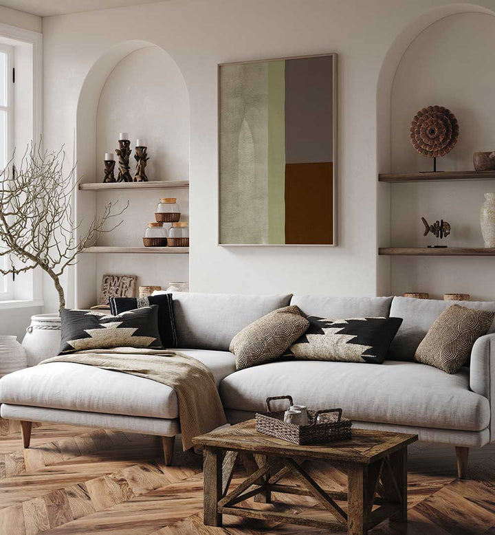 EARTHY ABSTRACTIONS II , ABSTRACT PAINTINGS