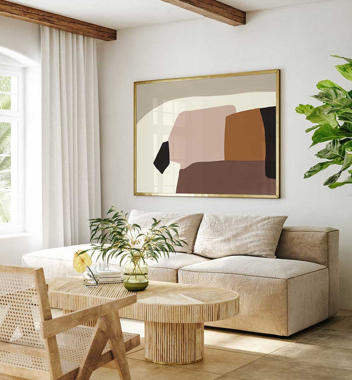 ABSTRACT GEOMETRIC SHAPES , ABSTRACT PAINTINGS