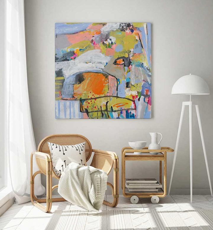 COMING HOME , ABSTRACT PAINTINGS