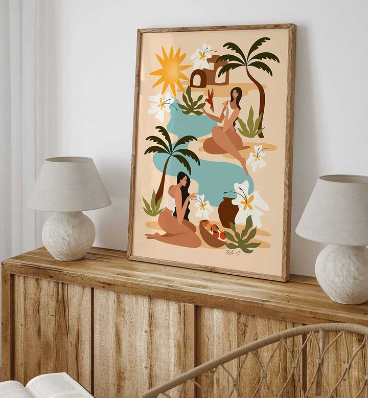 ISLAND SERENITY , BEACH PAINTINGS