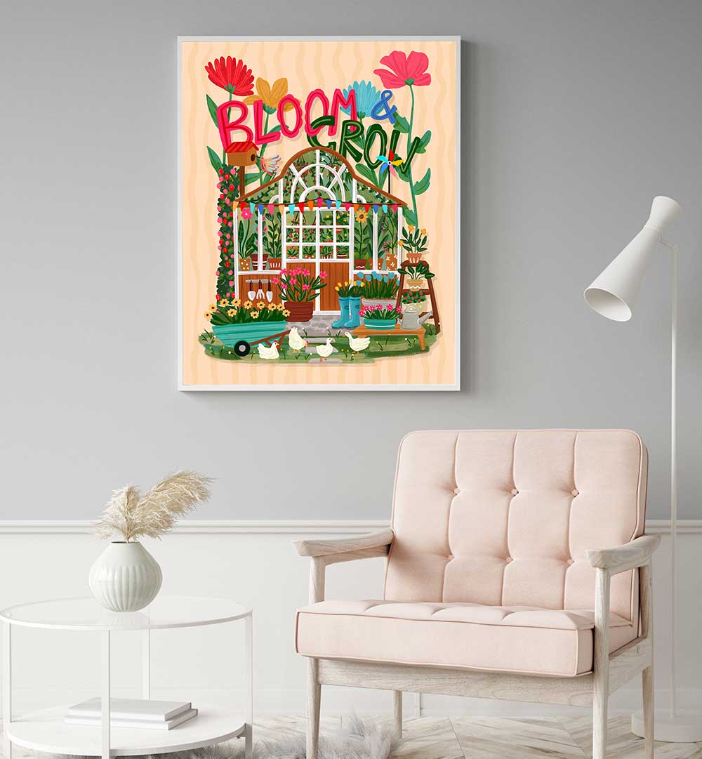 BLOOM AND GROW , FASHION POSTERS