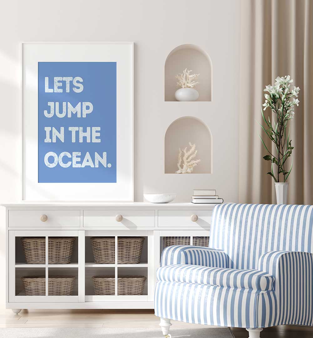 JUMP IN THE OCEAN , BEACH PAINTINGS