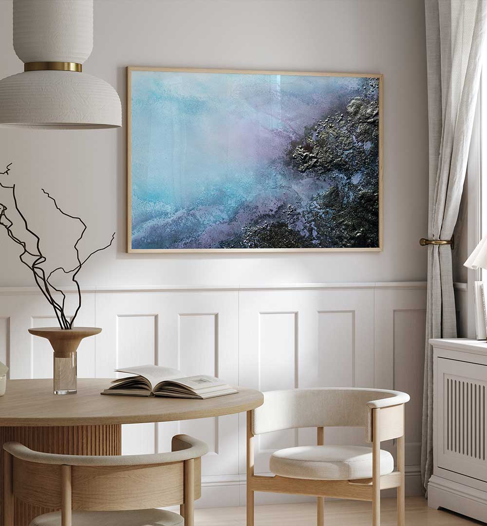 Transform your decor with MOONLIGHT GLOW, ABSTRACT PAINTINGS featuring vibrant colors and intricate patterns.
