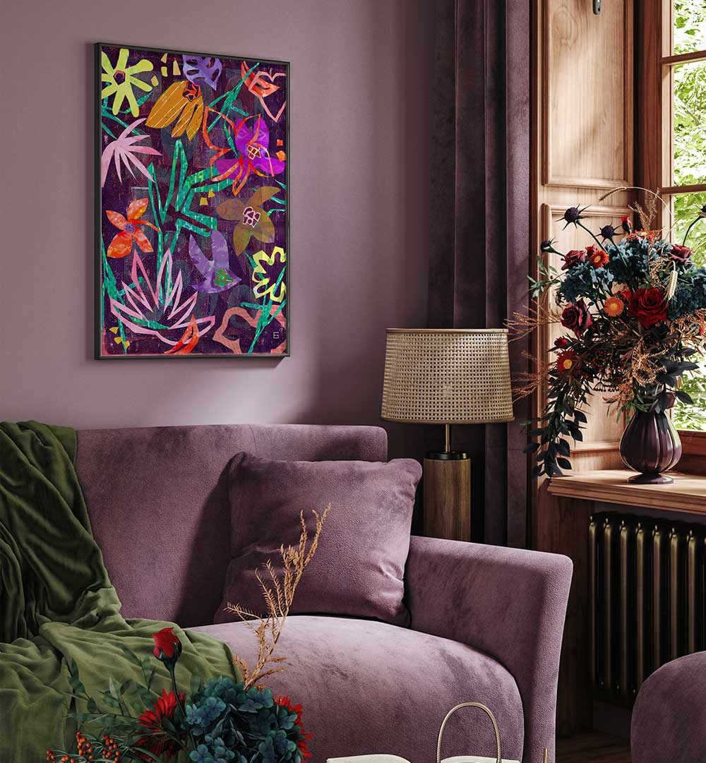 BOLD BOTANIC , ABSTRACT PAINTINGS