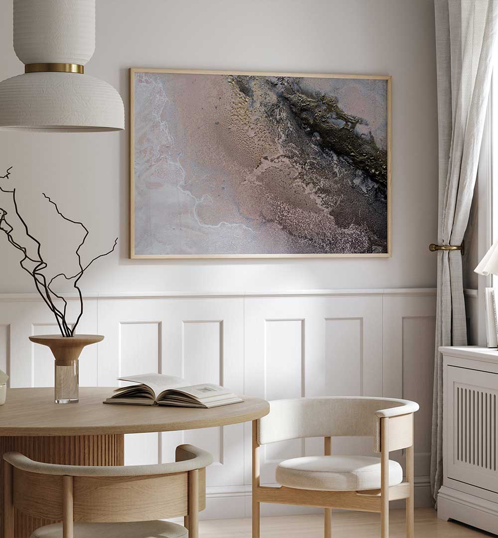 SUNKISSED, ABSTRACT PAINTINGS brighten up modern interiors with vibrant colors and dynamic creativity.