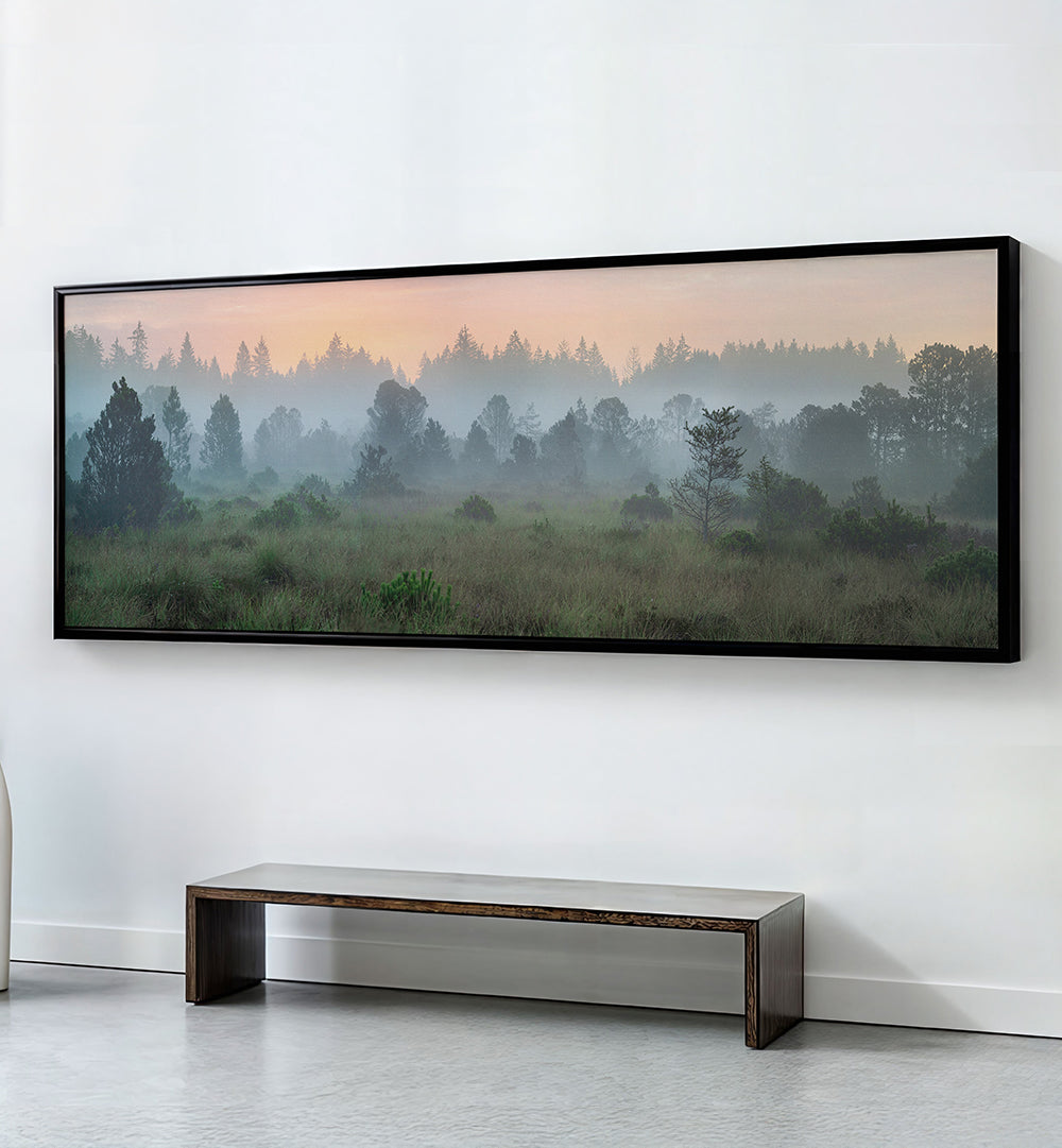 INTACT MOORLAND , PANORAMIC ART