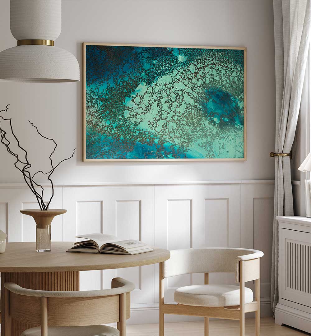 Explore the INTRICATE RIDDLE, ABSTRACT PAINTINGS, adding vibrant sophistication to any modern space.