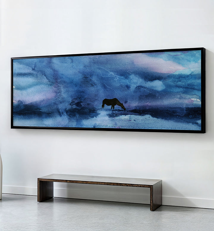 MOOSE BLUES , PANORAMIC ART