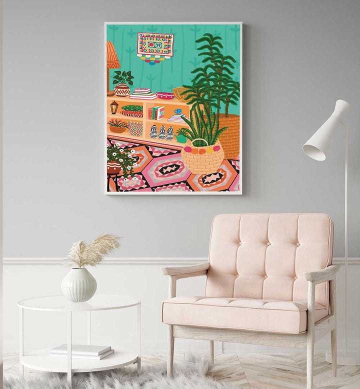 COZY SPACE , BOHO ART PAINTINGS
