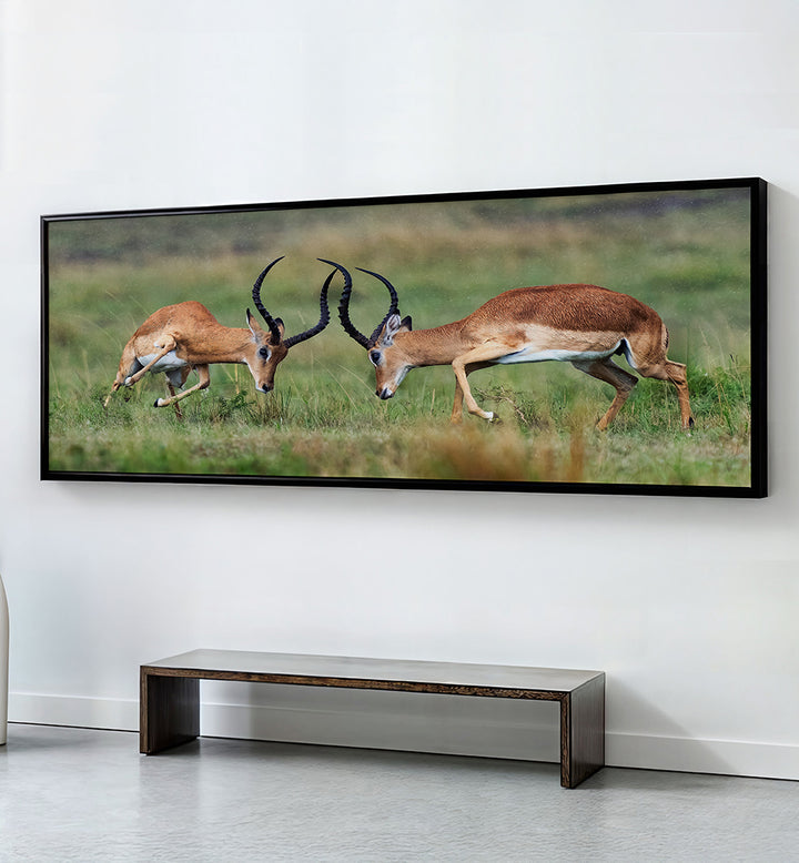 DANCING IN THE RAIN , PANORAMIC ART