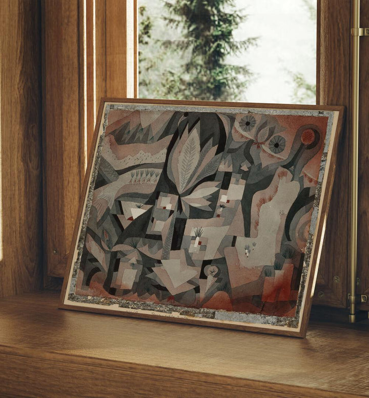 DRY COOLER GARDEN (1921) , VINTAGE PAINTINGS
