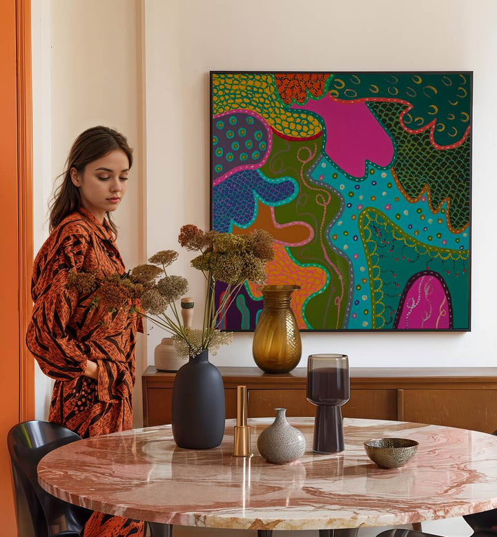 COLOUR HAS JOY , ABSTRACT PAINTINGS
