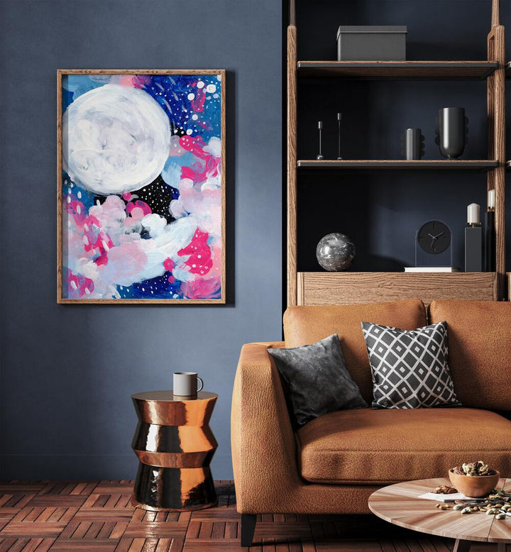 MAGIC MOON , ABSTRACT ART PAINTINGS