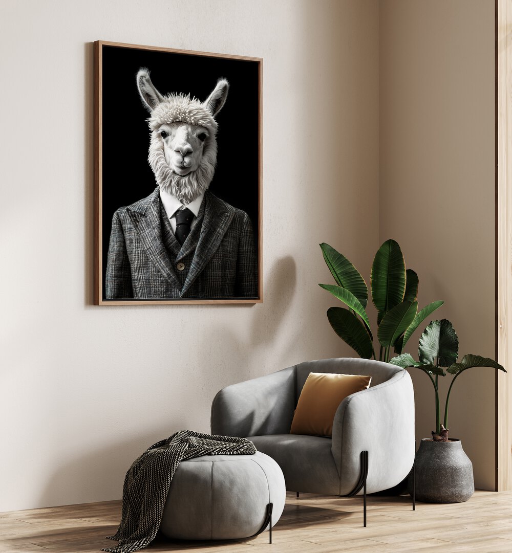 WILD SUITS - ALPACA , ANIMAL PAINTINGS