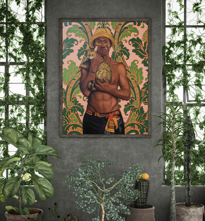 Vibrant MOOSA African Art Paintings showcasing rich cultural heritage, perfect for enhancing your living space.