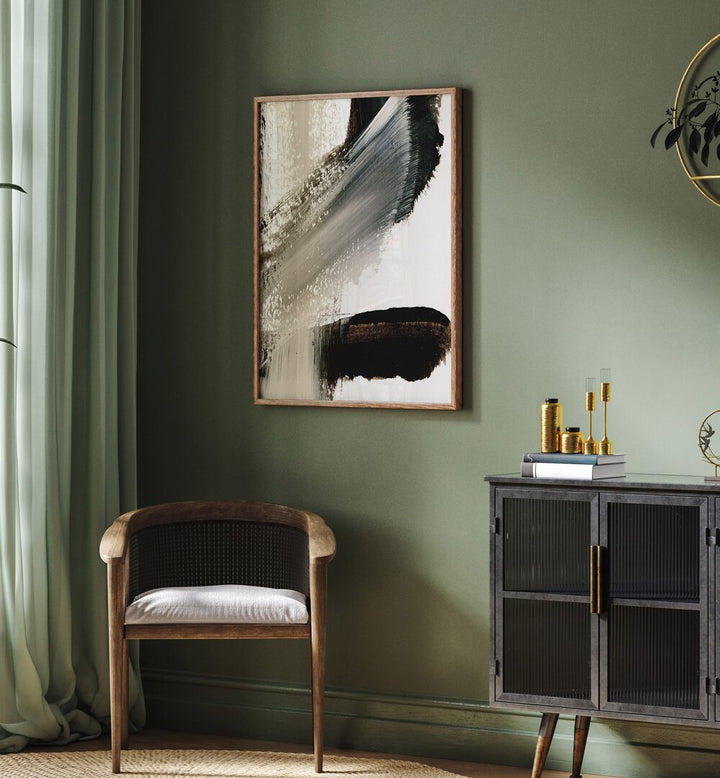 Transform your space with the CLUE I, ABSTRACT PAINTINGS, featuring vibrant colors and striking forms.