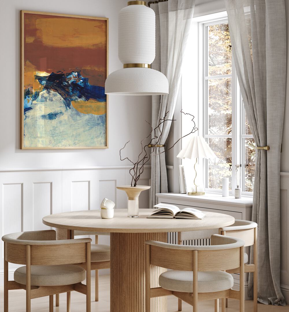 Elevate your space with CORRELATIONS II, ABSTRACT PAINTINGS, featuring vibrant colors and modern design for inspiration.