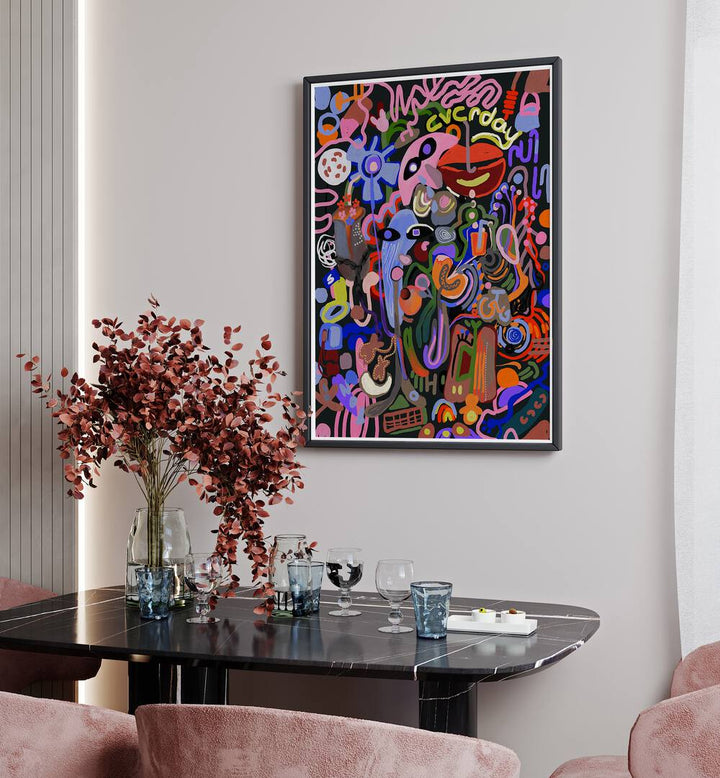 Vibrant ETHEREAL WHISPERS, POP ART PAINTINGS enhance any space with a touch of elegance and creativity.