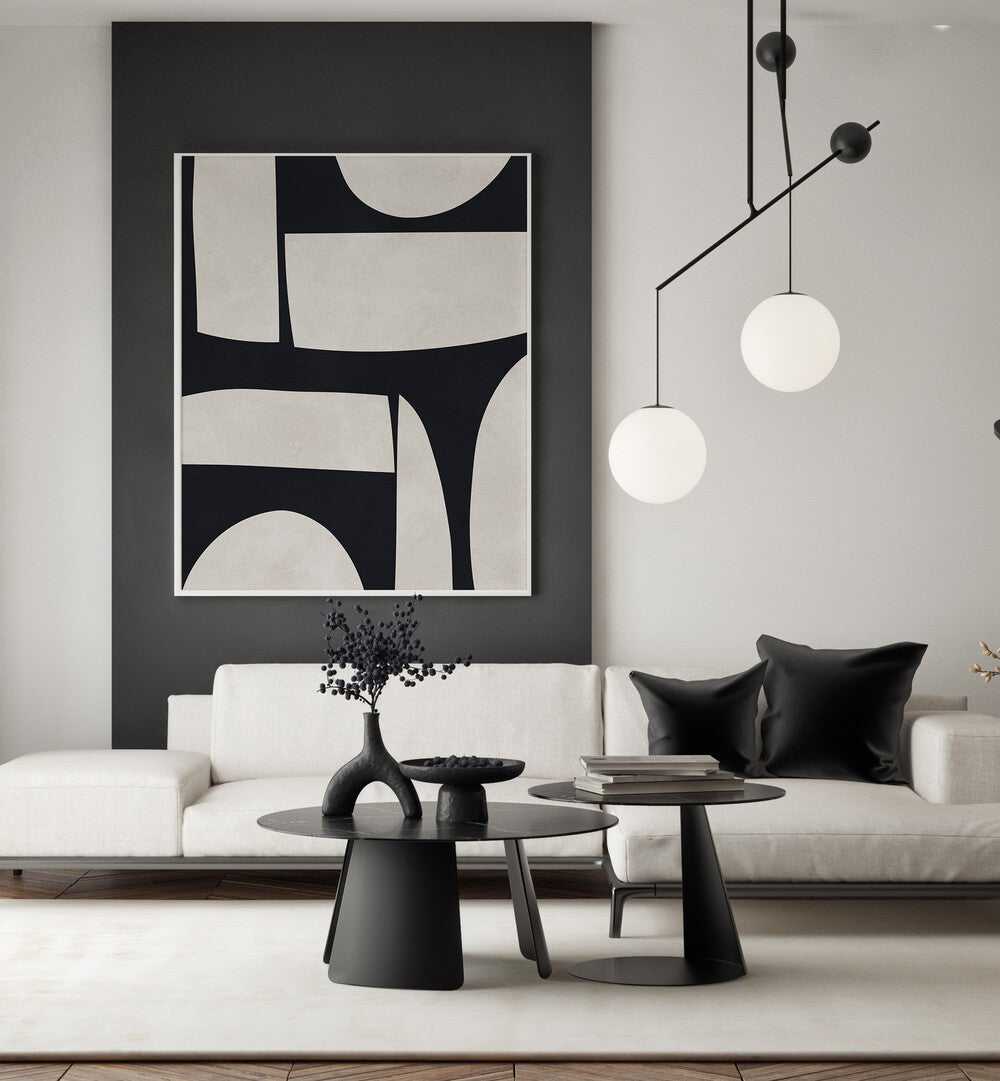 Elevate your space with CURVED SHAPES II, GEOMETRIC ART PRINTS, showcasing elegant curves and modern artistry.