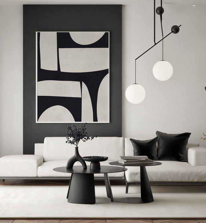 Elevate your space with CURVED SHAPES II, GEOMETRIC ART PRINTS, showcasing elegant curves and modern artistry.